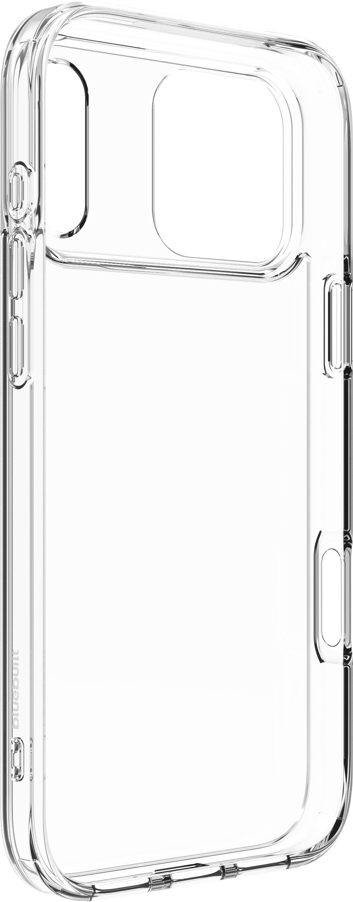 BlueBuilt Protective Back Cover iPhone 17 Pro Max Transparent right side