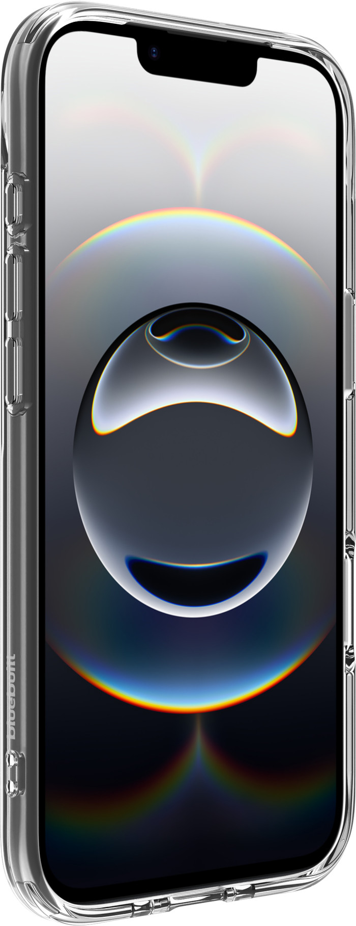 BlueBuilt Protective Backcover mit MagSafe iPhone Air Transparent rechte seite