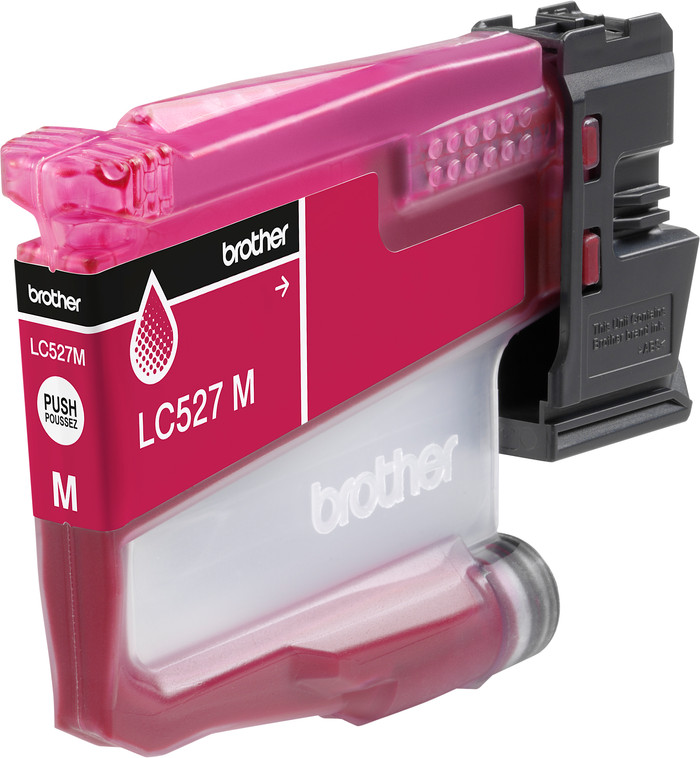 Brother LC-527 Patrone Magenta oberseite