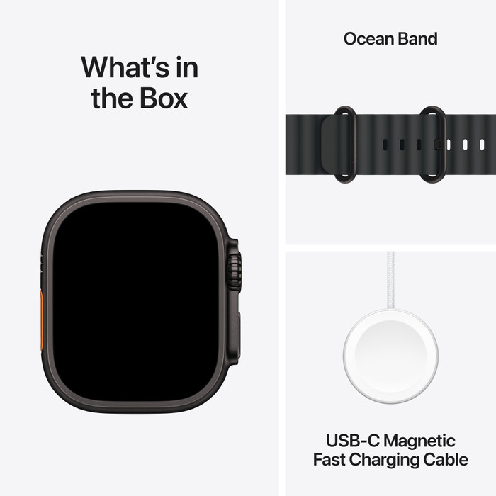 Apple Watch Ultra 3 5G 49mm Black Ocean Band visual supplier