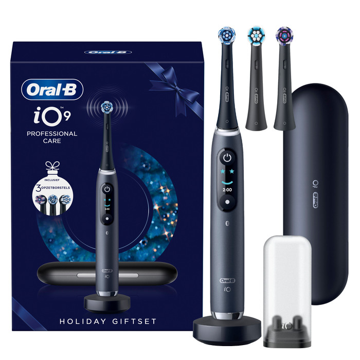 Oral-B iO 9 Holiday Edition with Extra Brush Attachments Main Image