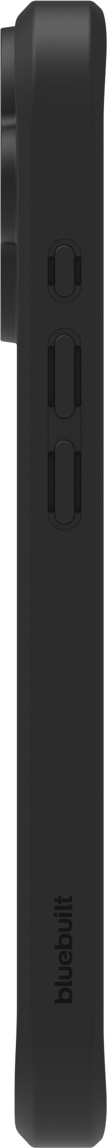 BlueBuilt Protective Back Cover with MagSafe iPhone 17 Black right side