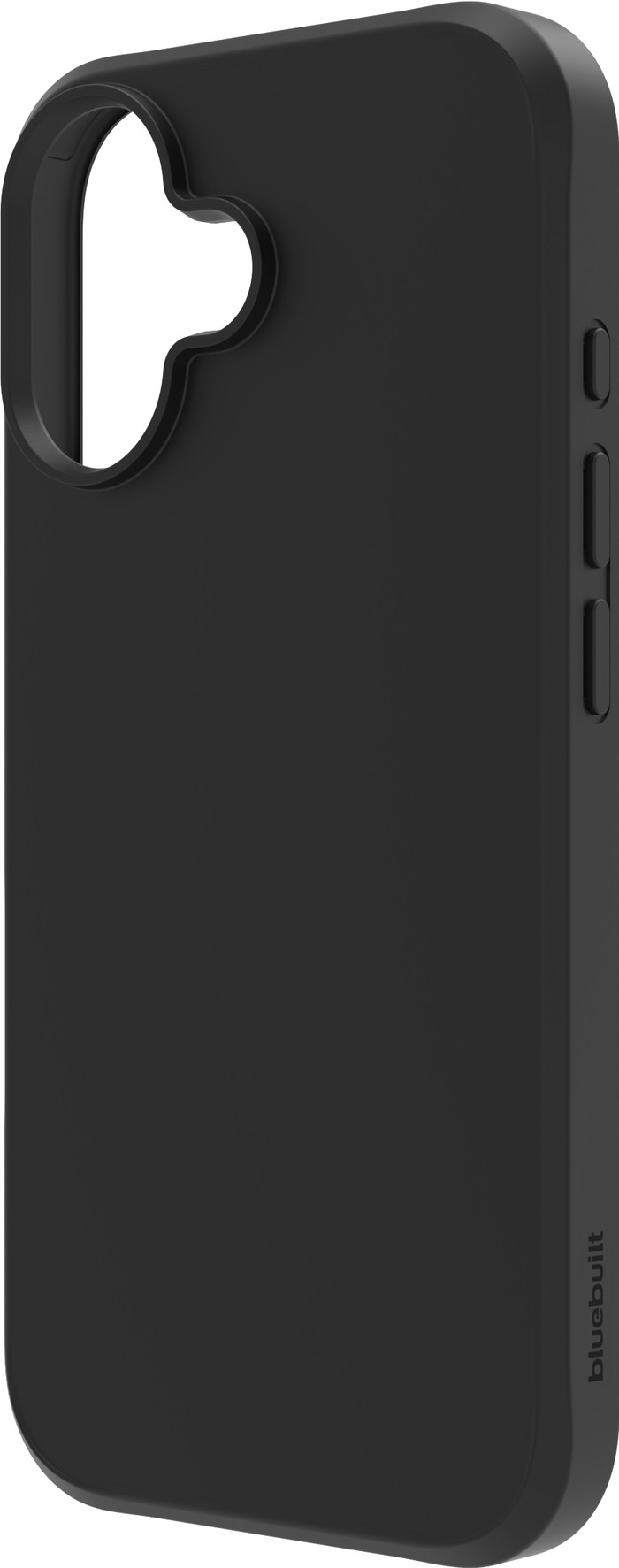 BlueBuilt Protective Back Cover with MagSafe iPhone 17 Black right side