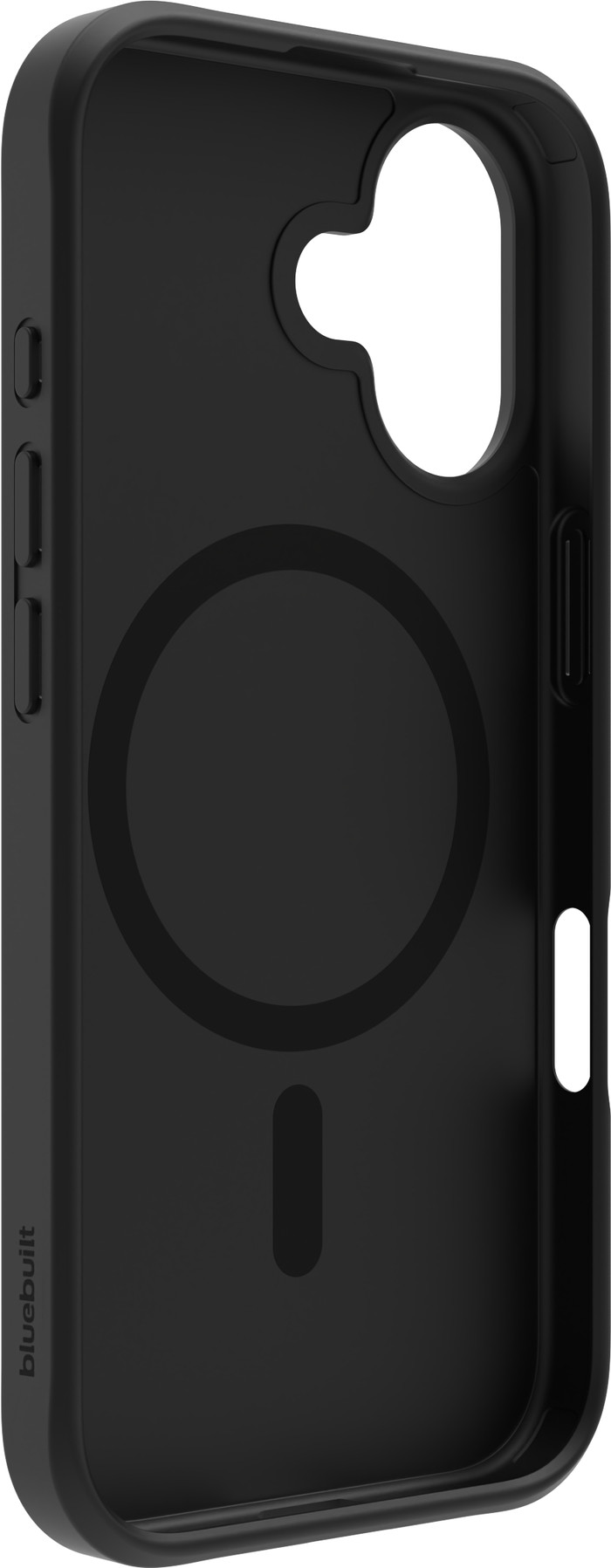 BlueBuilt Protective Back Cover with MagSafe iPhone 17 Black right side