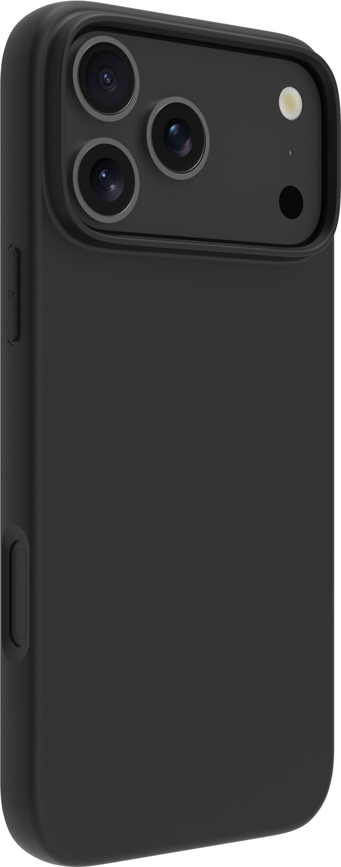 BlueBuilt Protective Backcover mit MagSafe iPhone 17 Pro Max Schwarz + BlueBuilt iPhone 17 Pro Max Panzerglas rechte seite