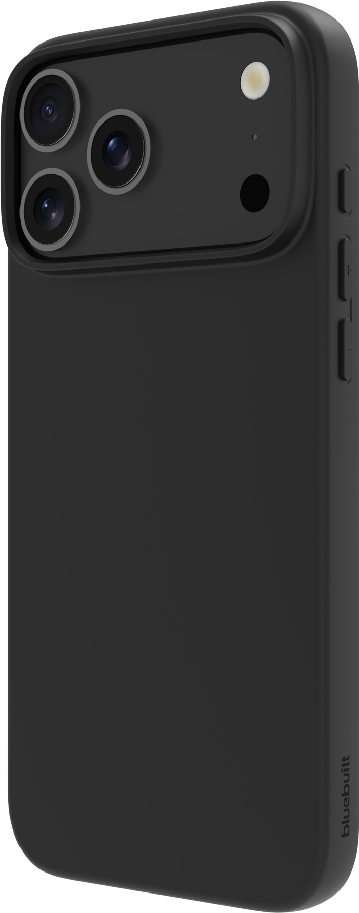 BlueBuilt Protective Backcover mit MagSafe iPhone 17 Pro Max Schwarz + BlueBuilt iPhone 17 Pro Max Panzerglas linke seite