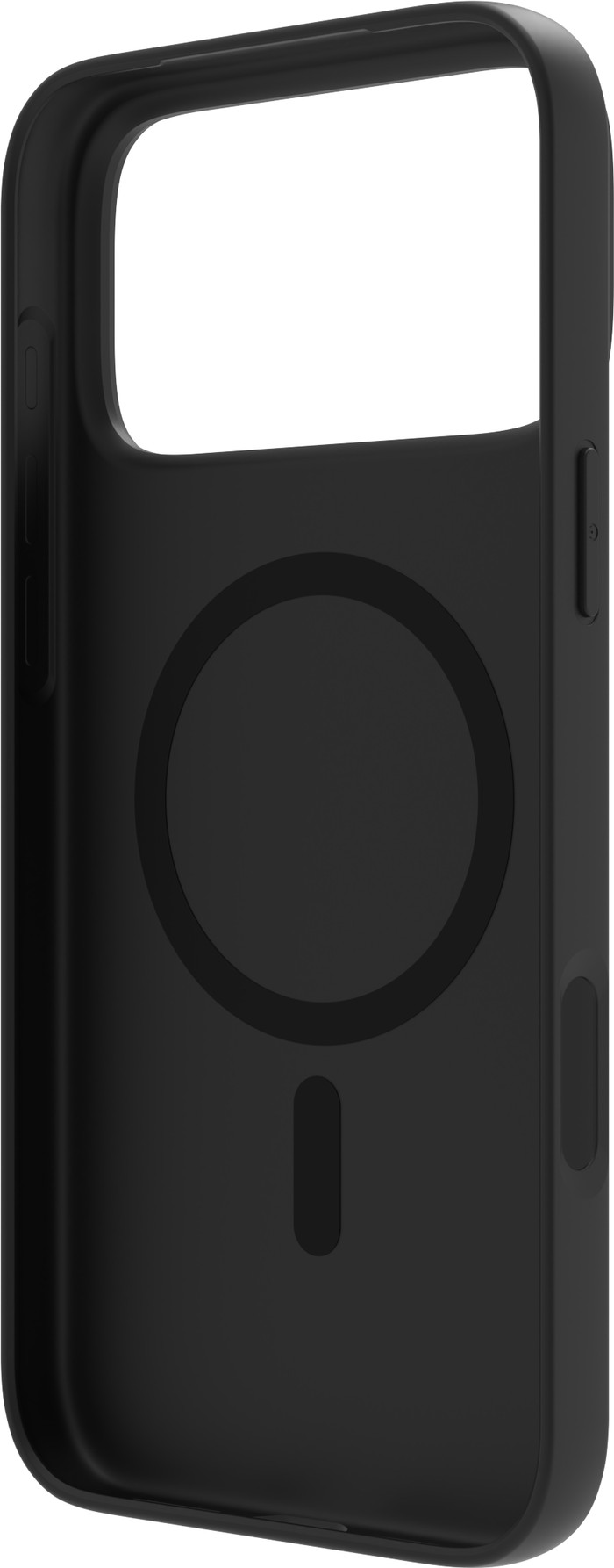 BlueBuilt Protective Backcover mit MagSafe iPhone 17 Pro Max Schwarz + BlueBuilt iPhone 17 Pro Max Panzerglas linke seite