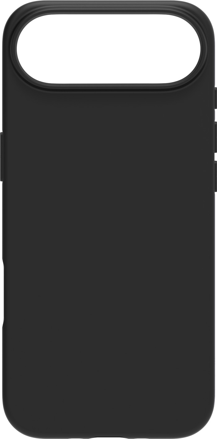 BlueBuilt Protective Backcover mit MagSafe iPhone 17 Air Schwarz + BlueBuilt iPhone 17 Air Panzerglas rückseite