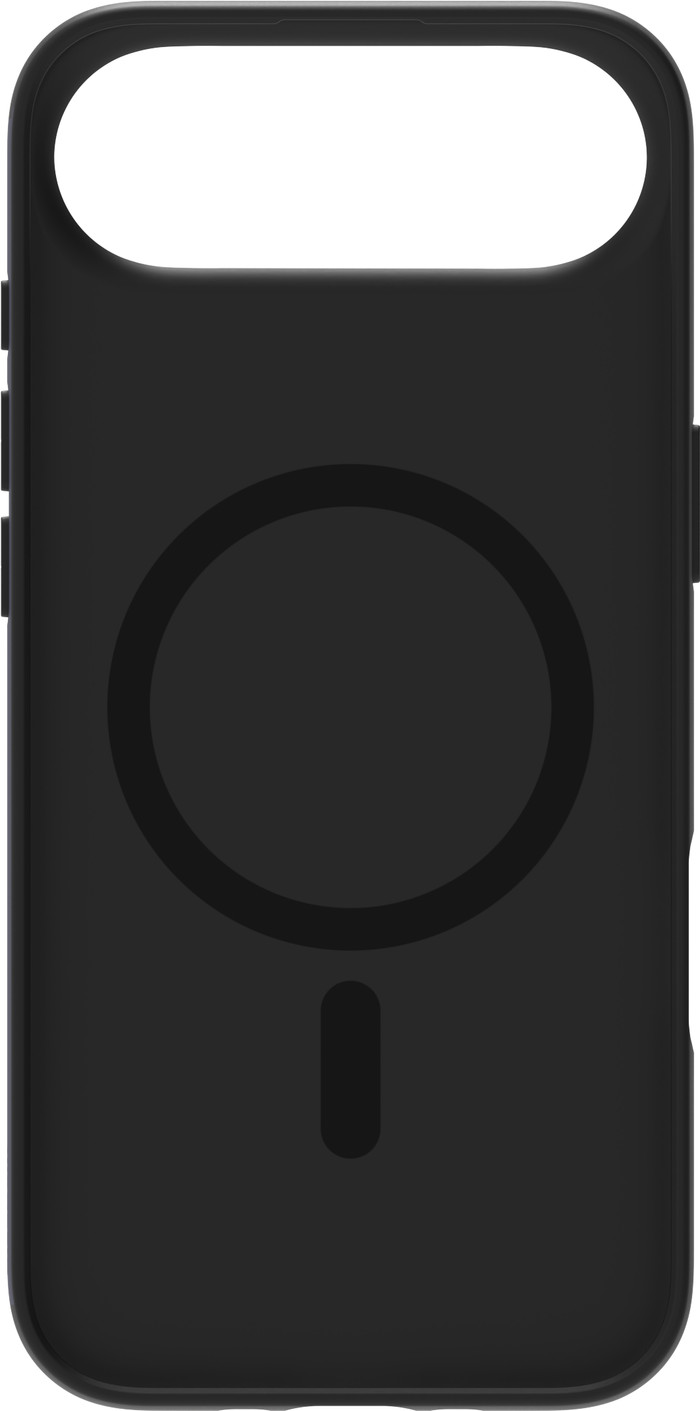 BlueBuilt Protective Backcover mit MagSafe iPhone 17 Air Schwarz + BlueBuilt iPhone 17 Air Panzerglas vorne