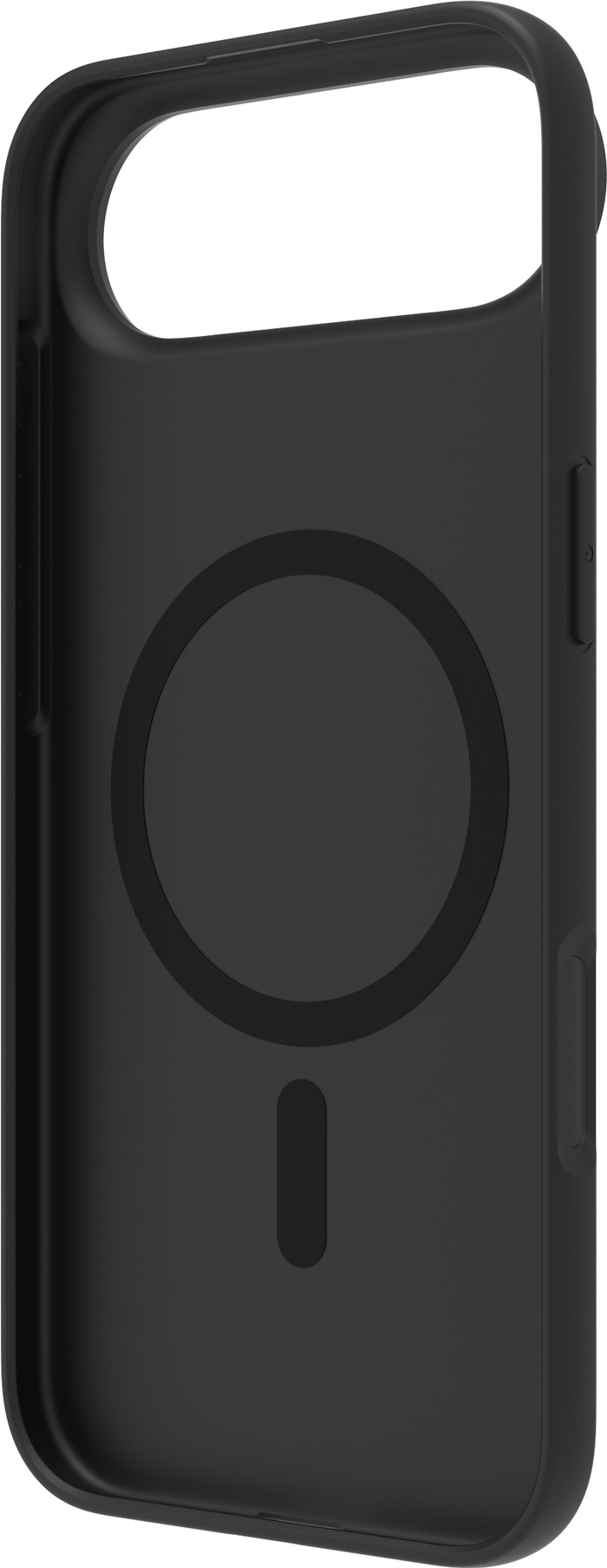 BlueBuilt Protective Backcover mit MagSafe iPhone 17 Air Schwarz + BlueBuilt iPhone 17 Air Panzerglas rechte seite