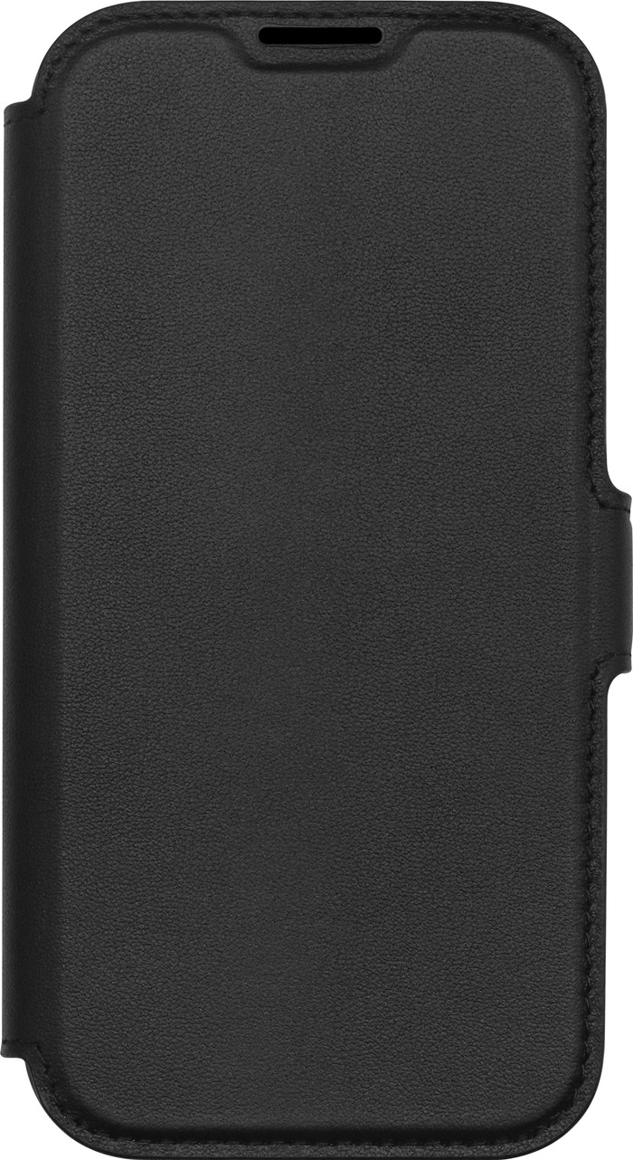 BlueBuilt Apple iPhone 17 Book Case Leather Black front
