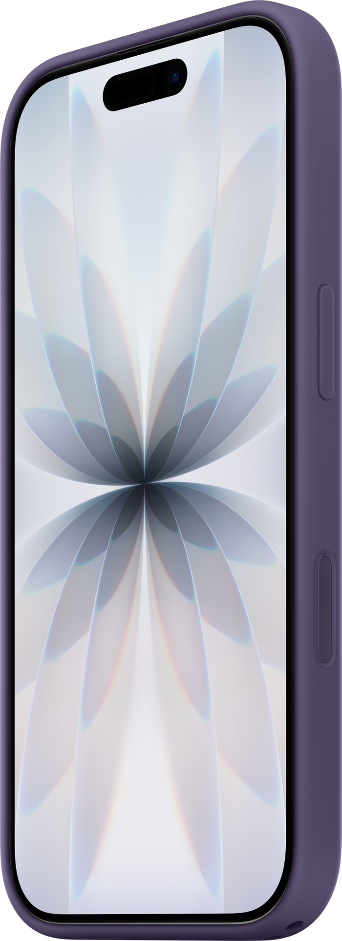 Apple iPhone 17 Backcover mit MagSafe Violett rechte seite