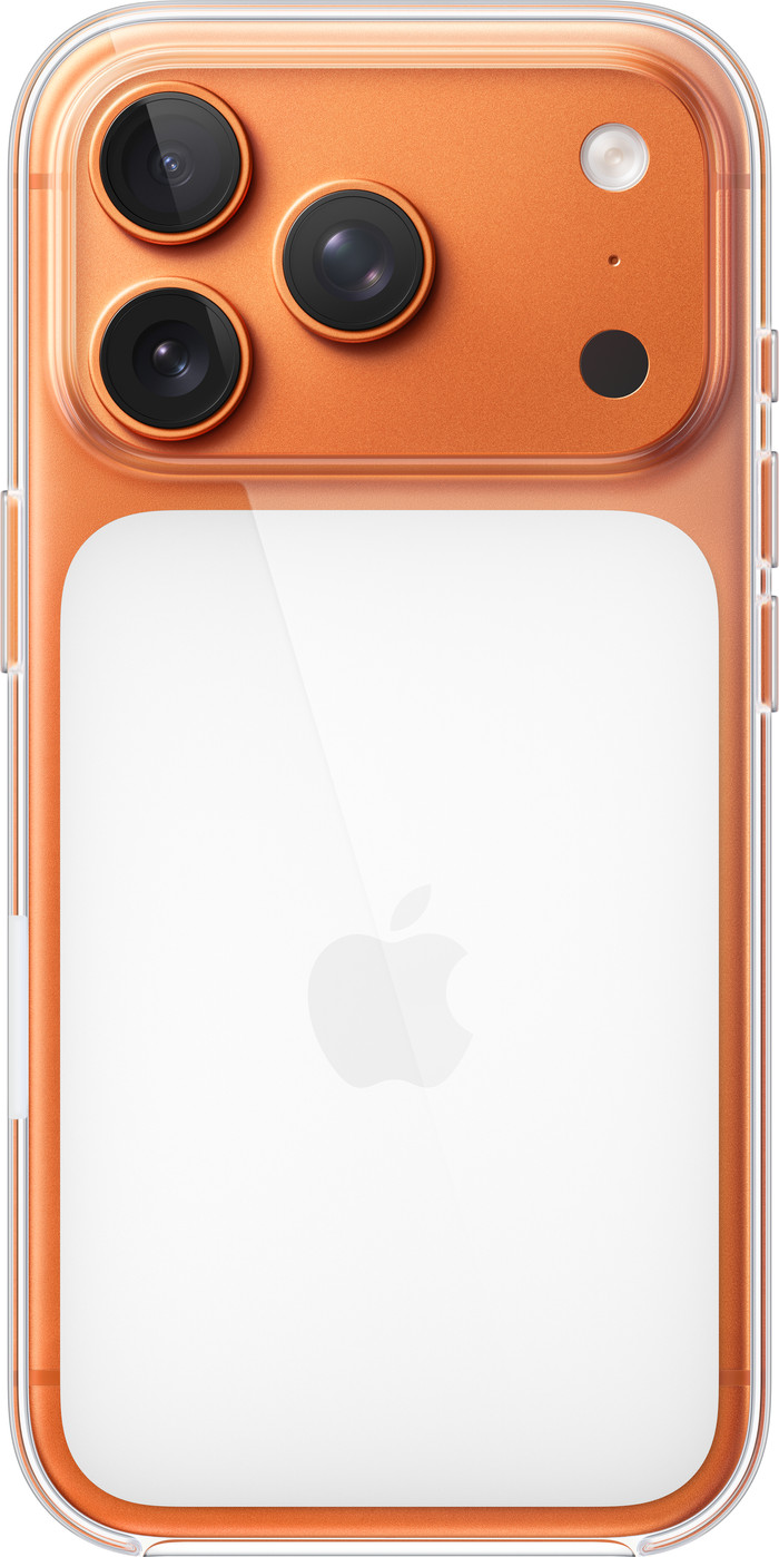 Apple iPhone 17 Pro Back Cover with MagSafe Transparent back