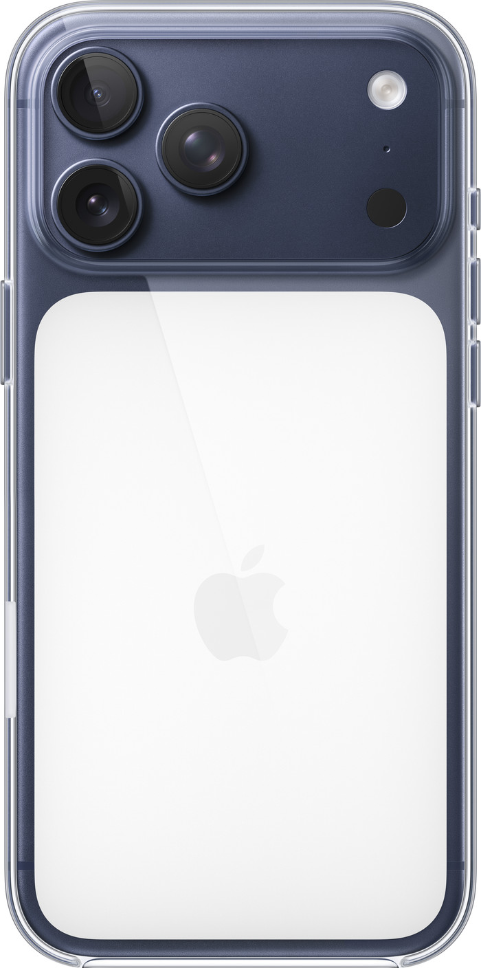 Apple iPhone 17 Pro Max Backcover mit MagSafe Transparent rückseite