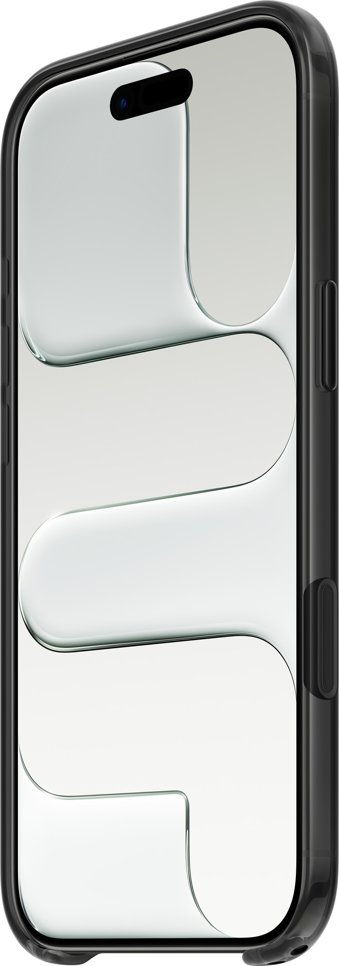 Apple iPhone Air Back Cover with MagSafe Transparent Black right side