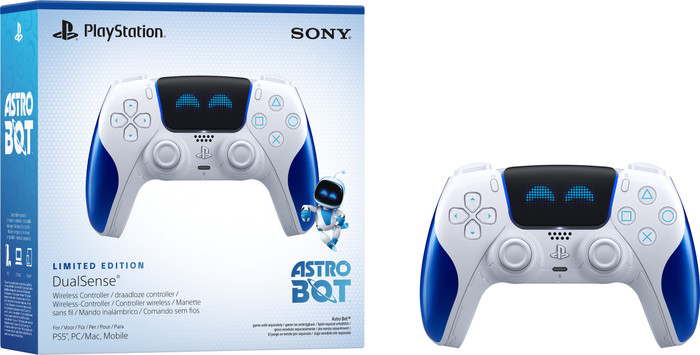 Sony PlayStation 5 DualSense Astro Bot Wireless Controller packaging