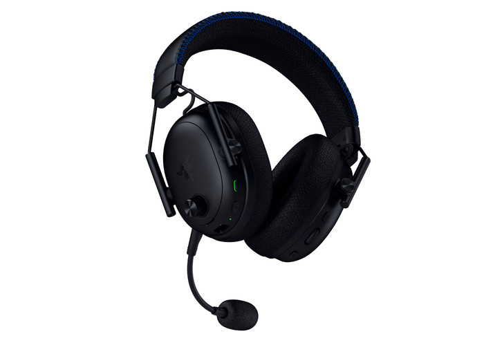Razer BlackShark V3 Pro Wireless PlayStation - Schwarz oberseite