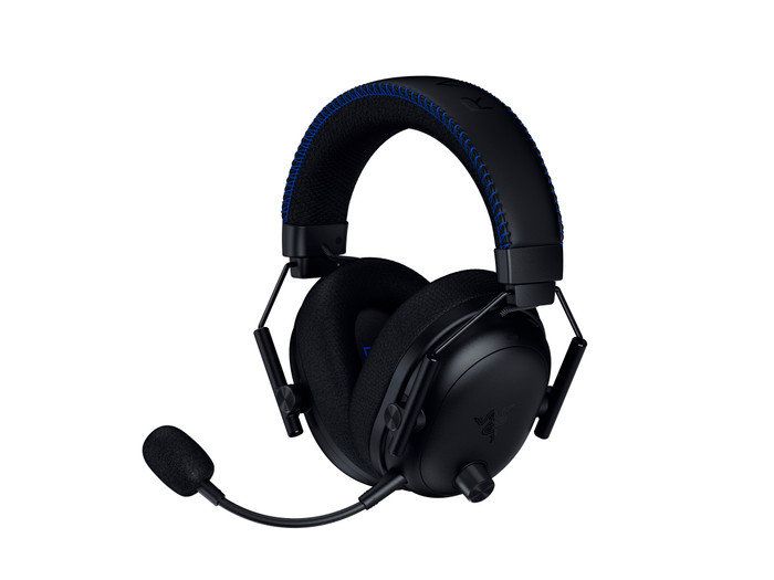 Razer BlackShark V3 Pro Wireless PlayStation - Schwarz vorne