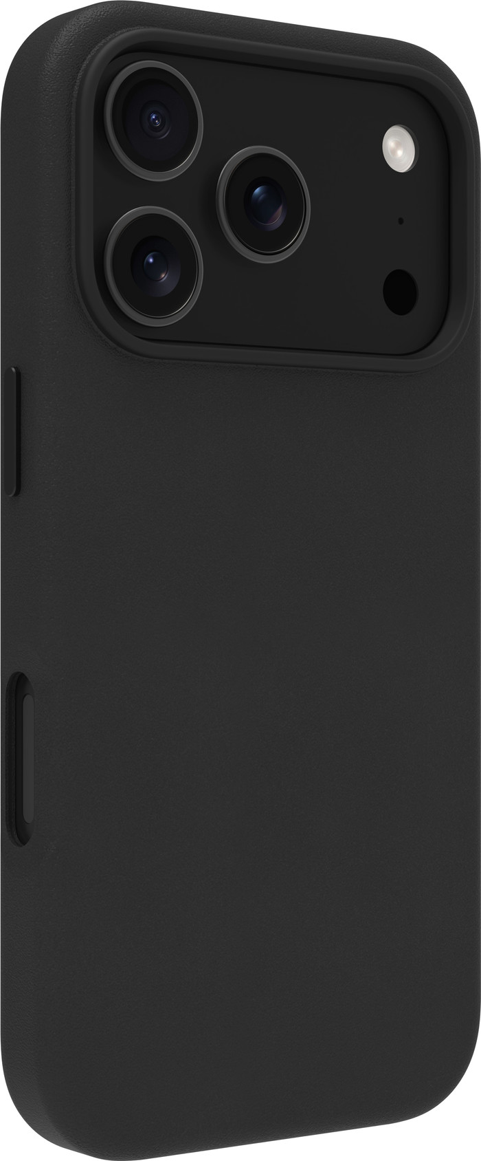 DBramante1928 Roskilde Apple iPhone 17 Pro Backcover mit MagSafe Leder Schwarz linke seite