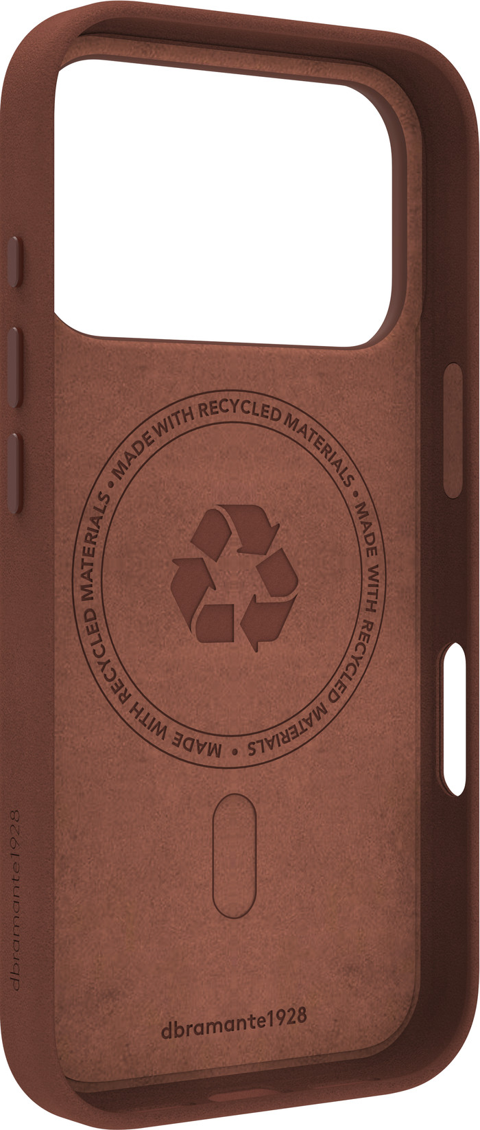 dbramante1928 Roskilde Apple iPhone 17 Pro Back Cover with MagSafe Leather Brown front