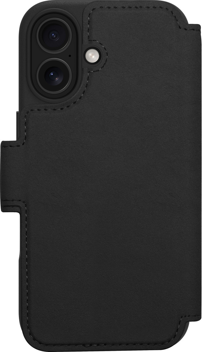 DBramante1928 Lynge iPhone 17 Book Case Leder Schwarz rückseite