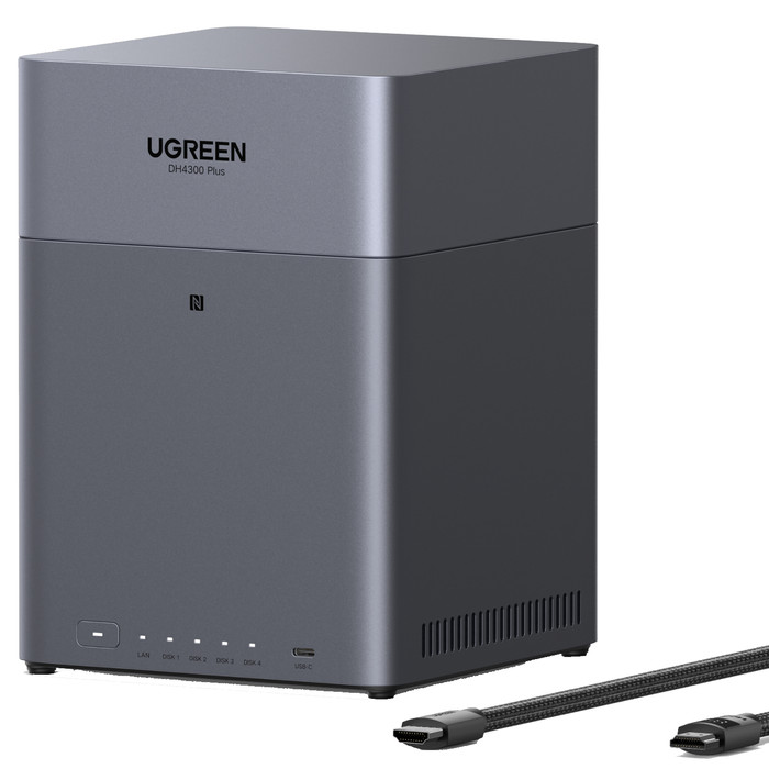 UGREEN NASync DH4300 Plus right side