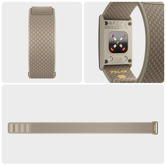 Polar Loop Armband Beige S/M/L visueller lieferant