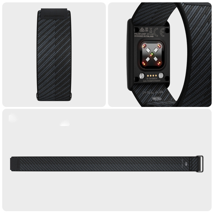 Polar Loop Watch Strap Black S/M/L visual supplier