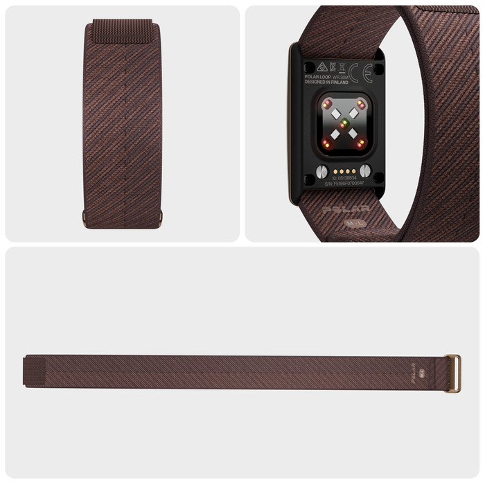 Polar Loop Watch Strap Brown S/M/L visual supplier