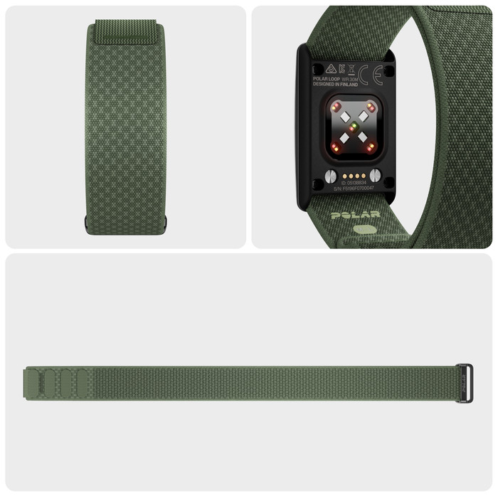Polar Loop Watch Strap Green S/M/L visual supplier