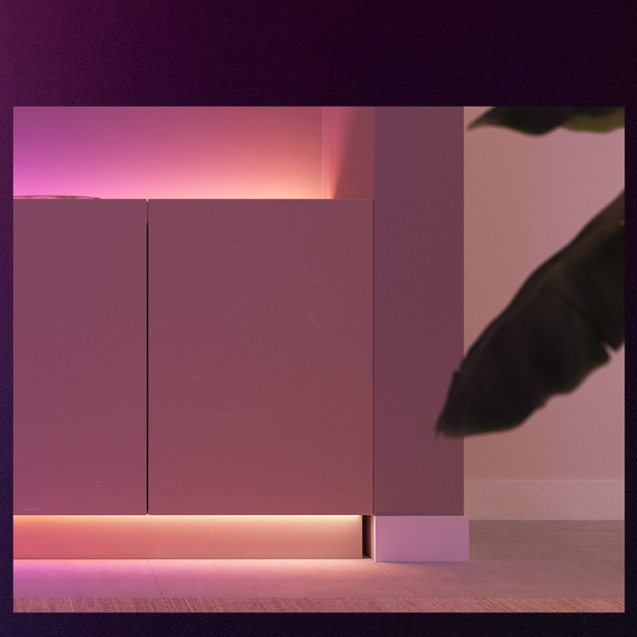 Philips Hue Flux LED-Streifen 3 Meter produkt in gebrauch