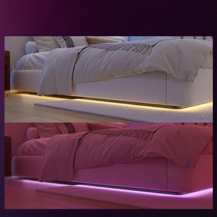 Philips Hue Flux LED-Streifen 4 Meter produkt in gebrauch