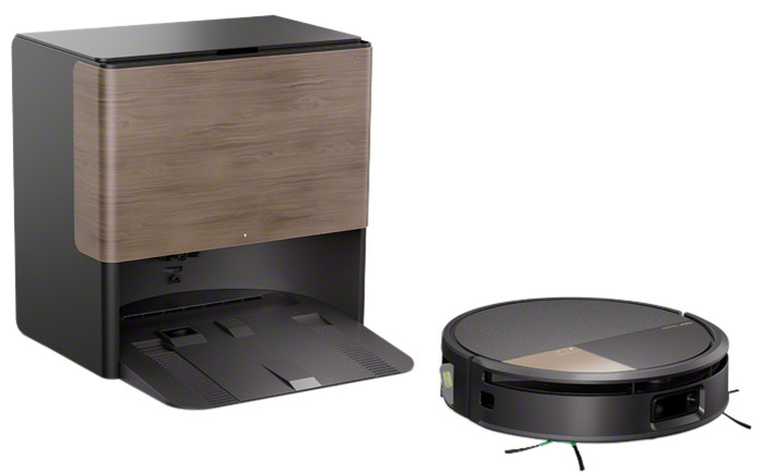 iRobot Roomba Max 705 Combo + Black linke seite