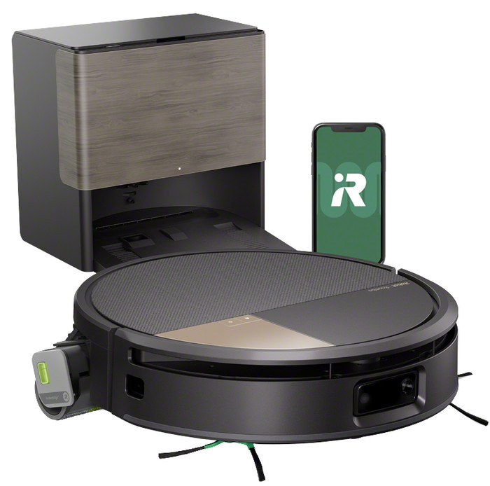iRobot Roomba Max 705 Combo + Black linke seite