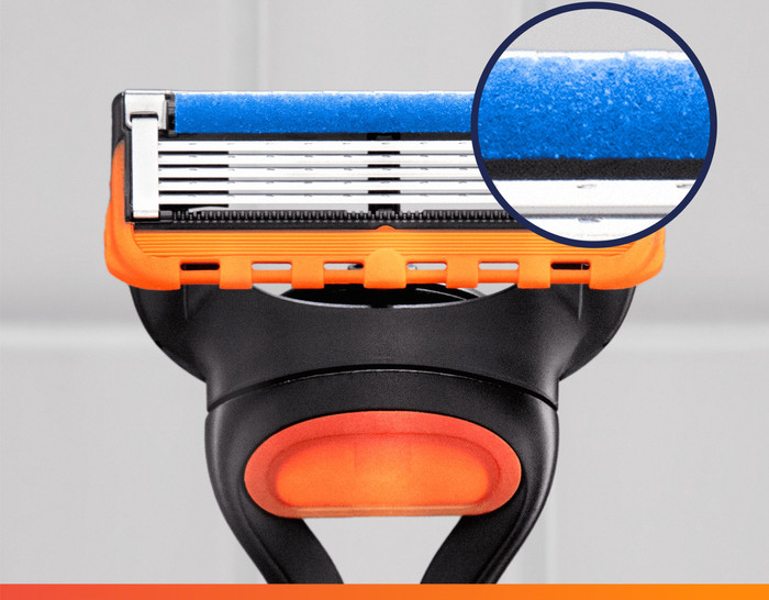 Gillette Fusion5 + 11 Ersatzklingen detail