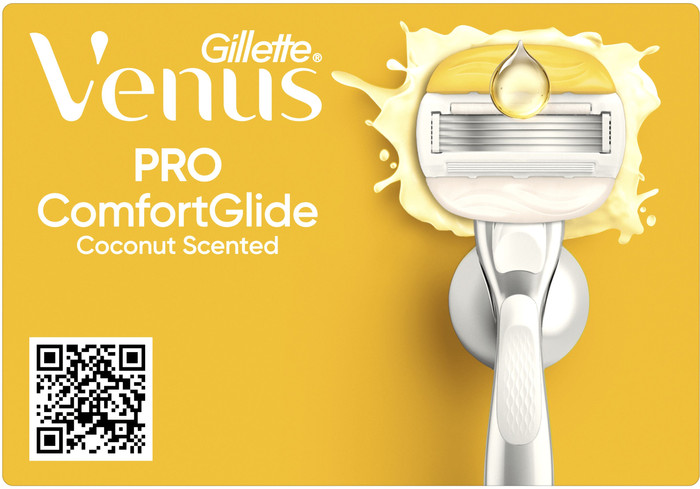 Gillette Venus Pro ComfortGlide + 6 Ersatzklingen verpackung
