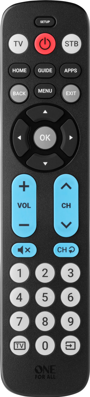 One For All URC6821 Easy/Senior Citizen Remote Main Image