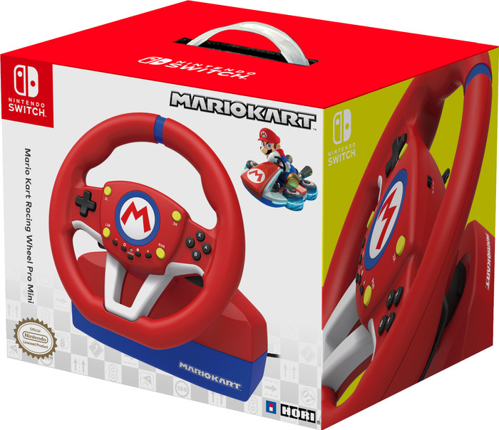 HORI Mario Kart Pro Mini Racing Wheel packaging