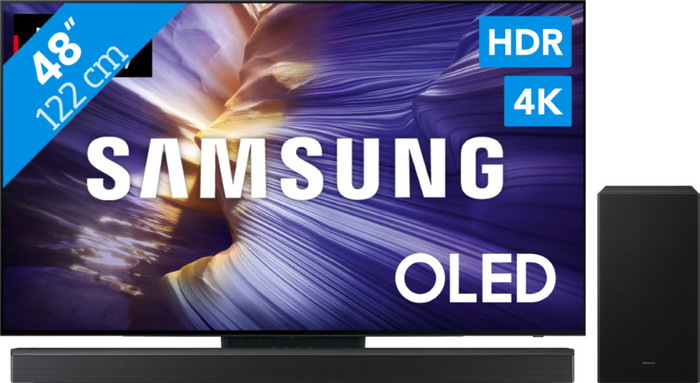Samsung 48 inches OLED S90F + Samsung HW-B760GF Main Image