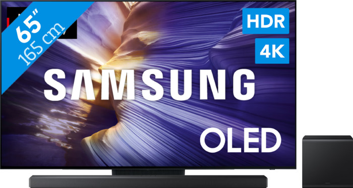 Samsung 65'' OLED S90F + Samsung HW-QS710GF Main Image