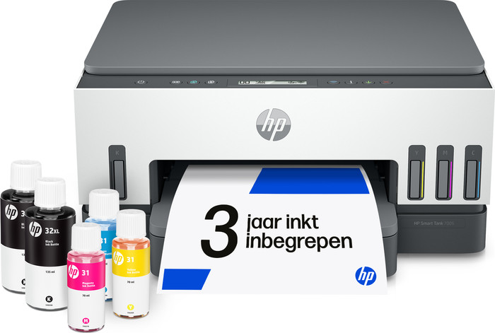 HP Smart Tank 7005 Multifunktionsdrucker (Grau) visueller lieferant