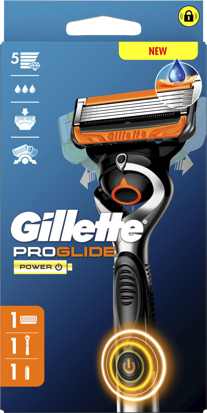 Gillette Proglide Power packaging