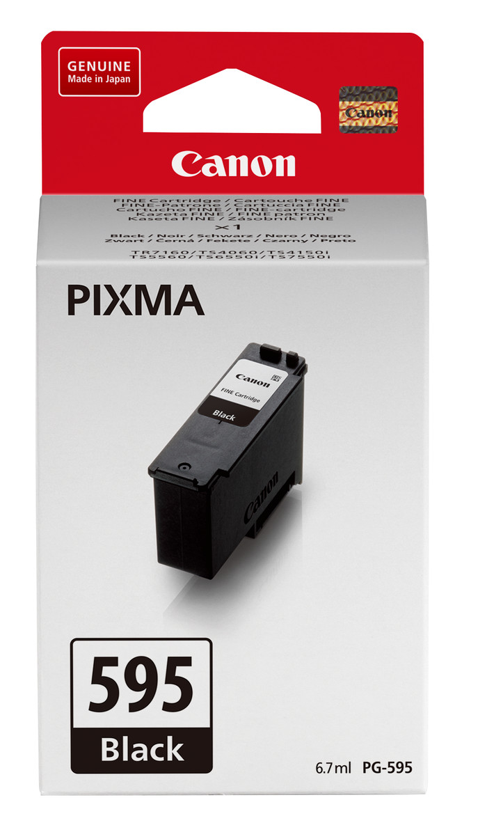 Canon PG-595 Patrone Schwarz Main Image