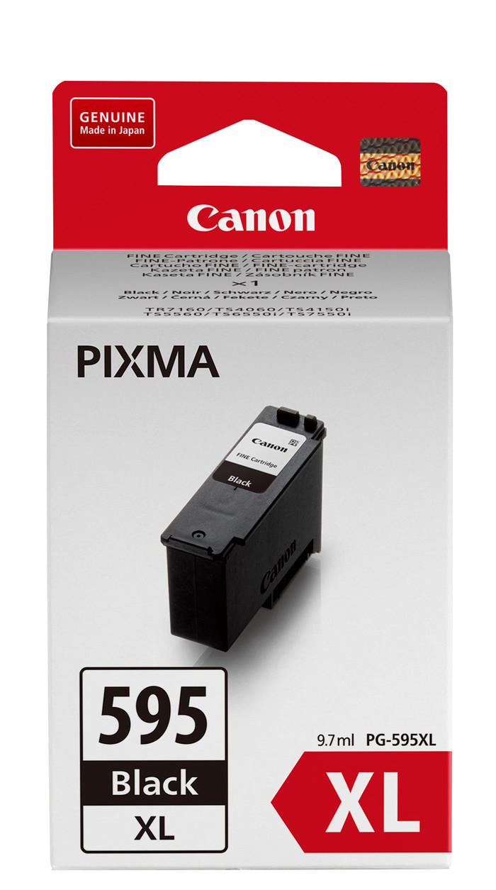 Canon PG-595XL Cartridge Black Main Image