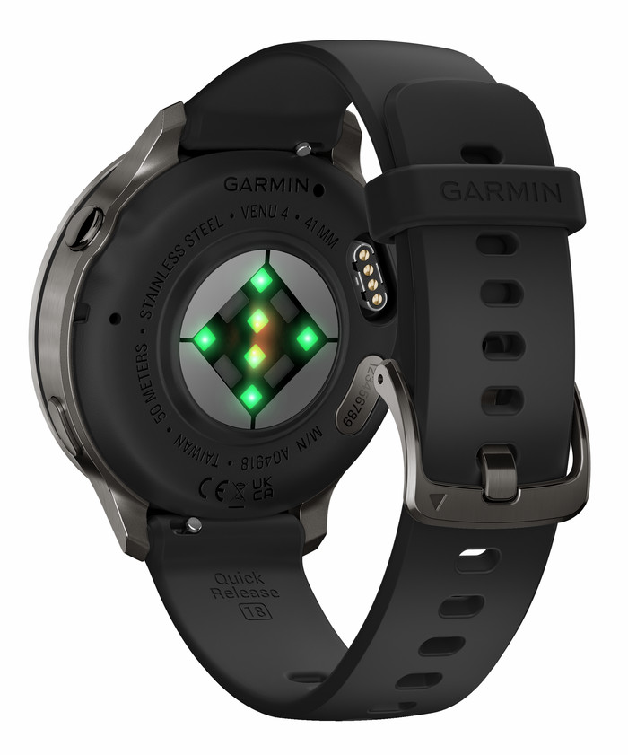 Garmin Venu 4 Black 41mm back