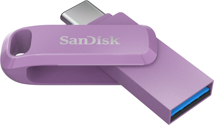 SanDisk Ultra Dual Drive USB-C 512GB Lavender vorne