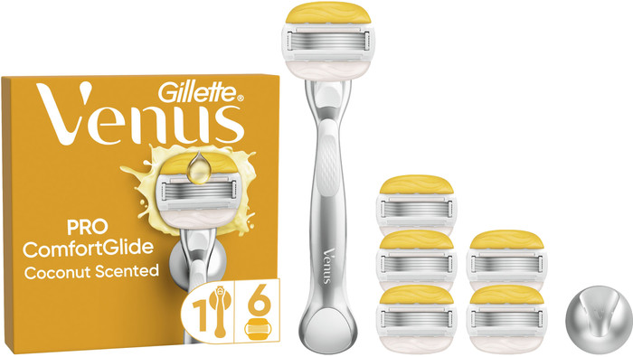 Gillette Venus Pro ComfortGlide + 6 Ersatzklingen Main Image
