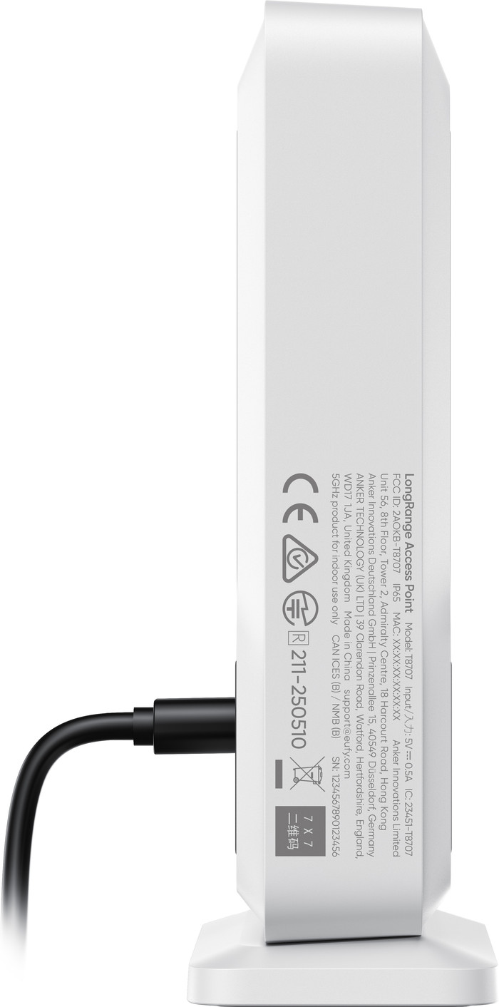 eufy LongRange Kit linke seite