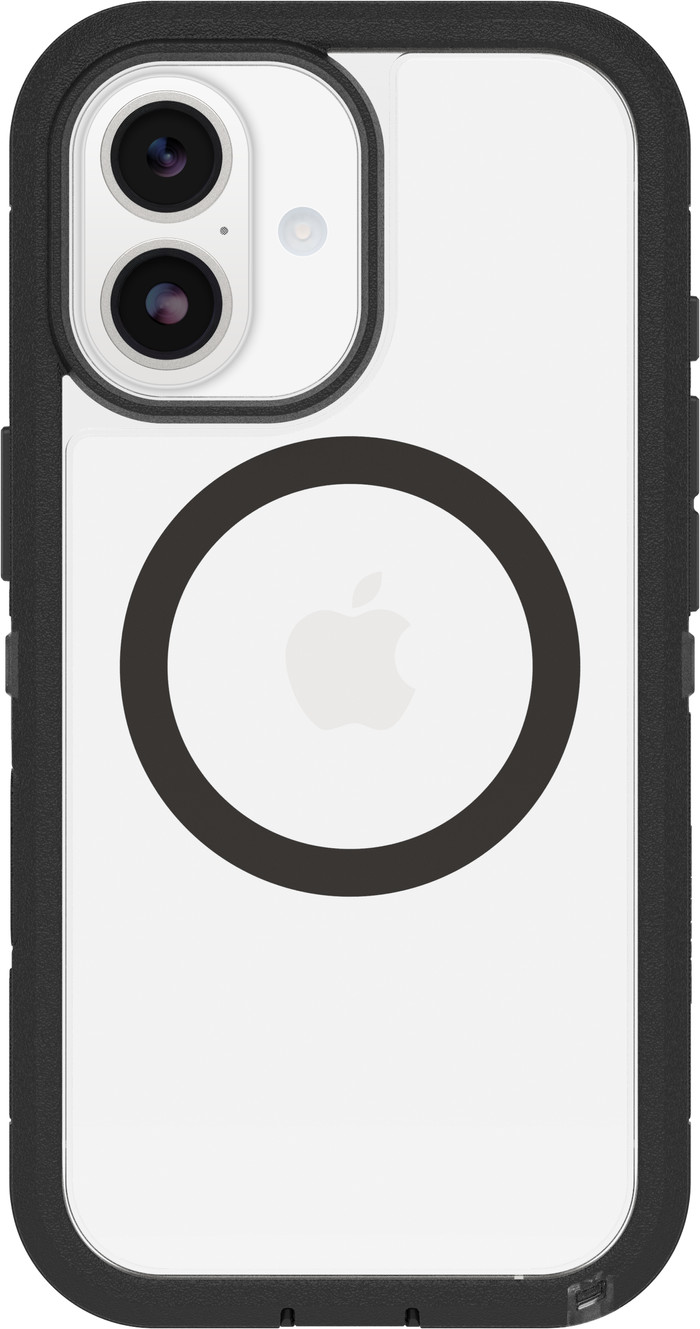 Otterbox Defender Pro XT iPhone 17 Backcover mit MagSafe Magnet Transparent Schwarzer Rand Main Image