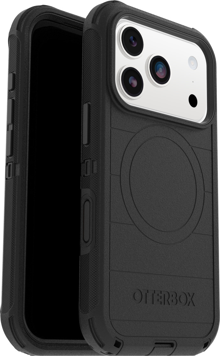 Otterbox Defender Pro iPhone 17 Pro Backcover mit MagSafe Magnet Schwarz Verbundprodukt